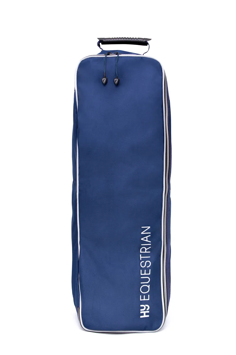 Hy Equestrian Bridle Bag - Navy/Grey